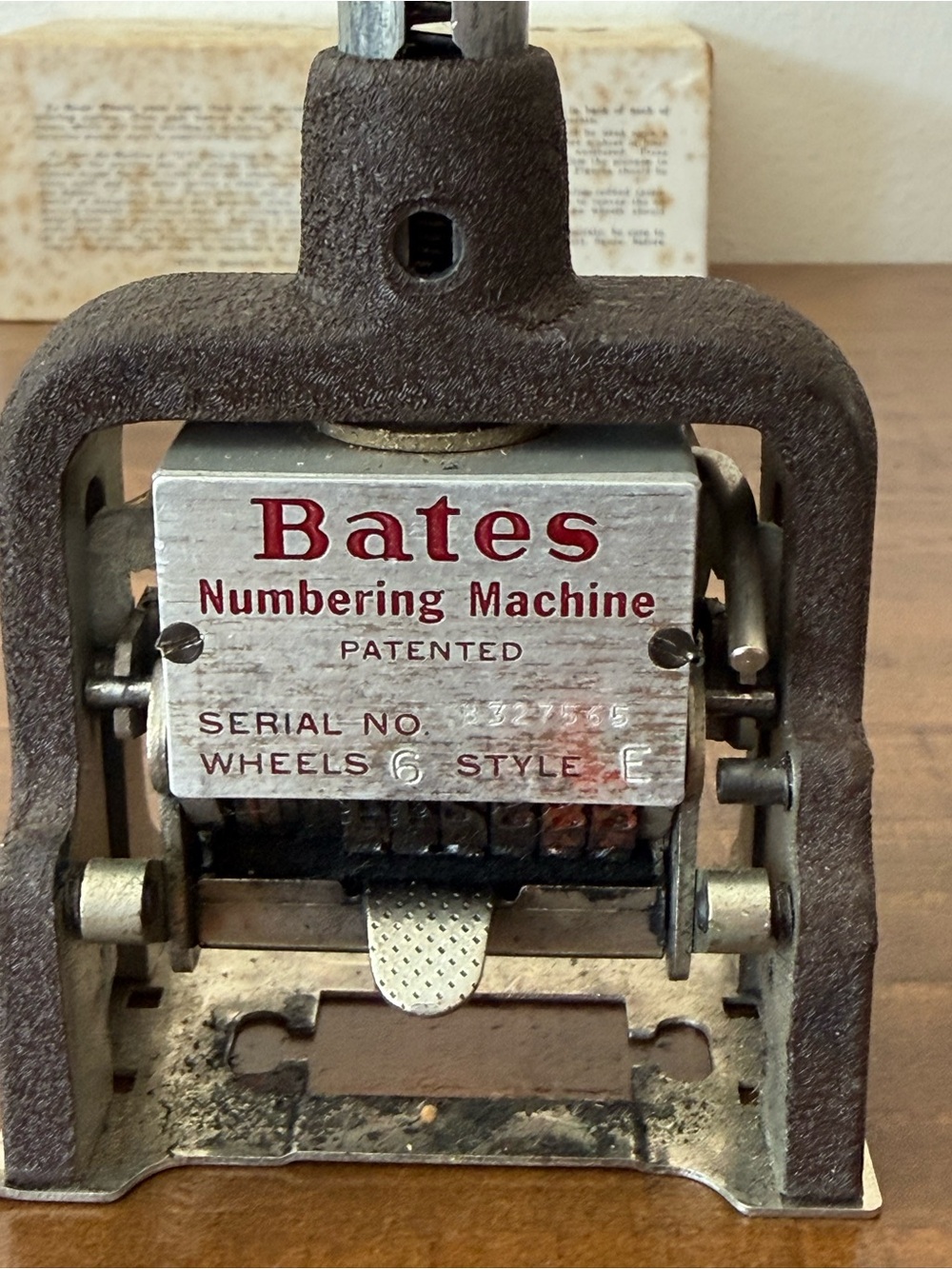 Bates Numbering Machine - Picture 4 of 14
